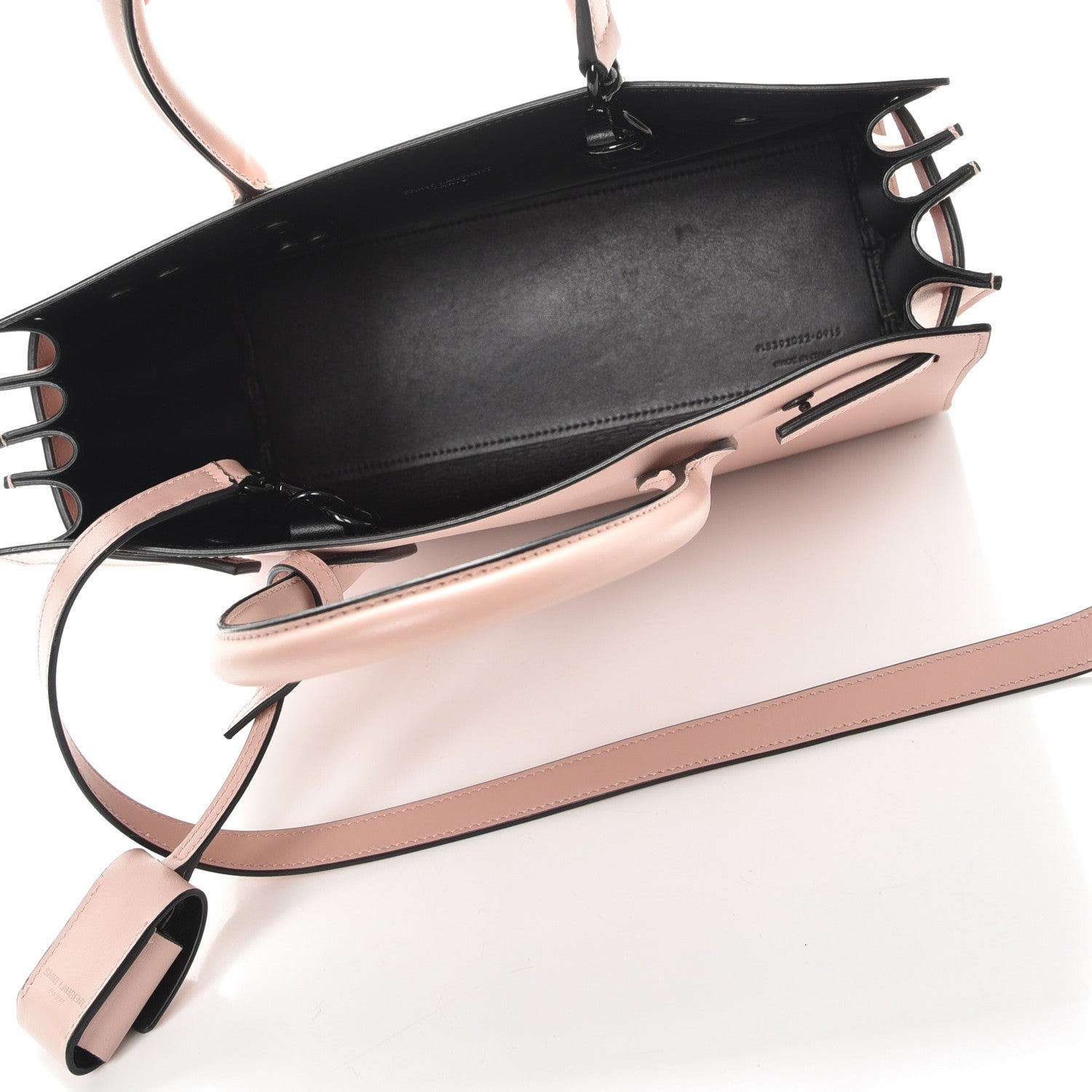 Saint Laurent Smooth Calfskin Baby Sac De Jour Pale Pink 6 of 8