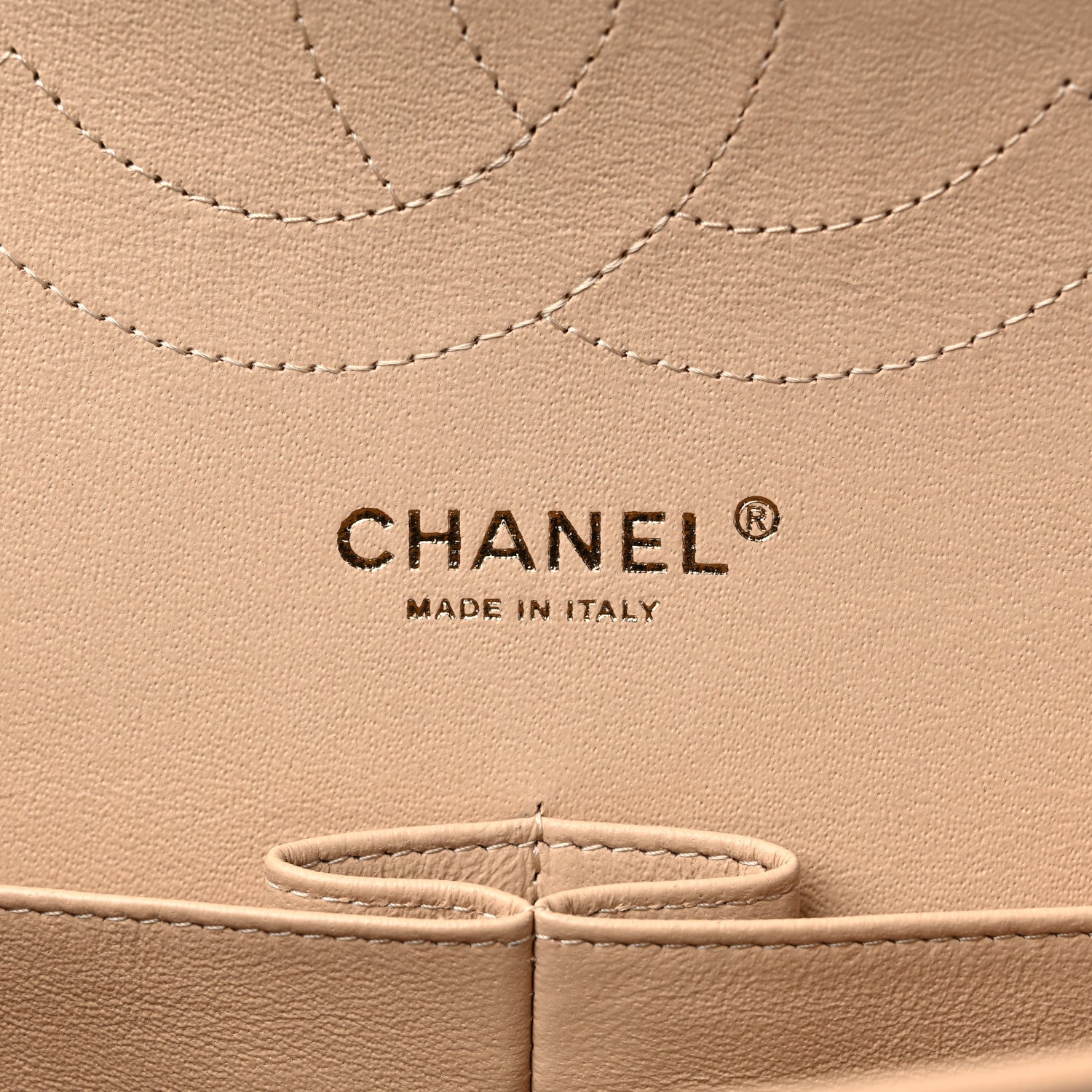 Chanel Caviar Quilted Jumbo Double Flap Light Beige 6 of 9