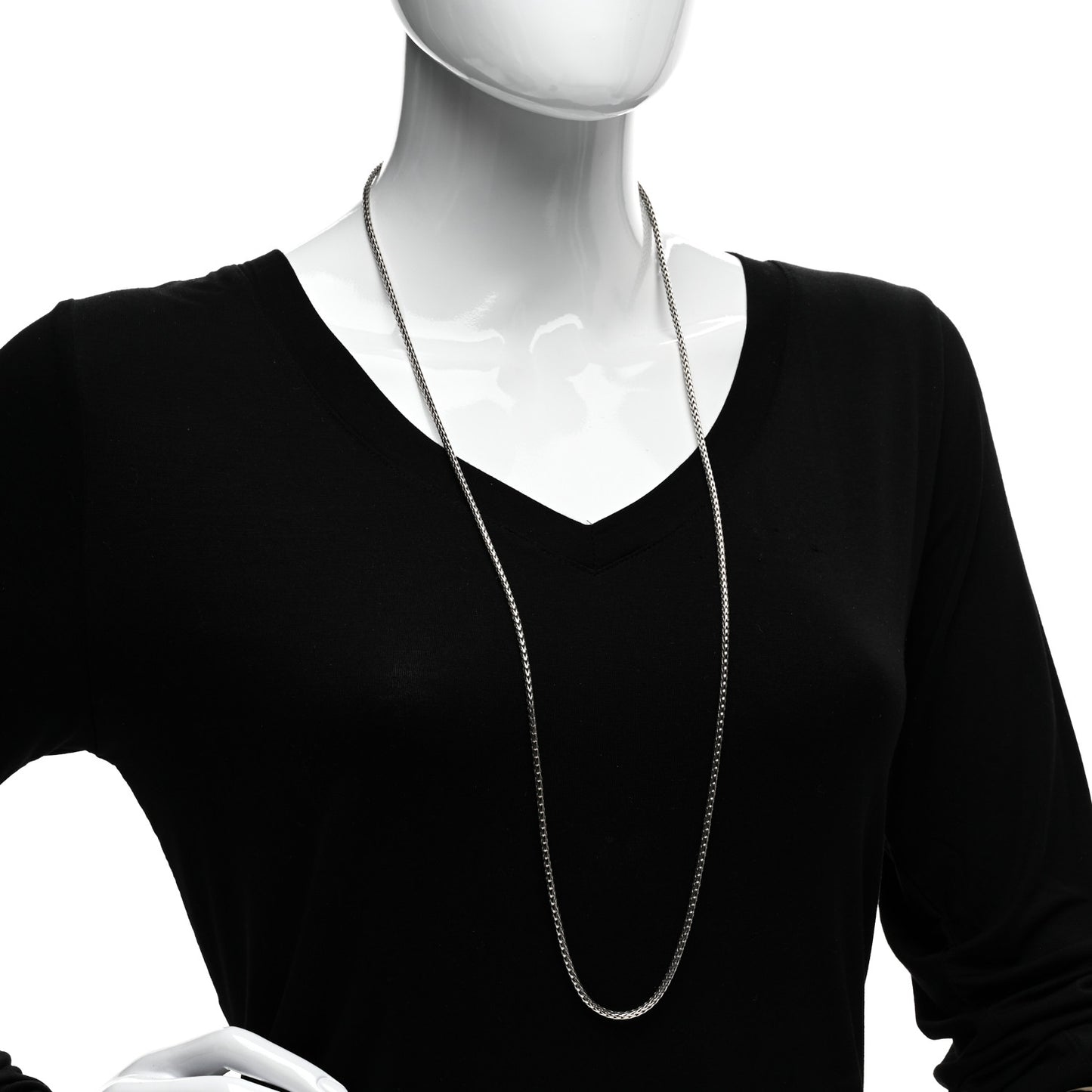 Sterling Silver 3.5mm Classic Chain Necklace 36"