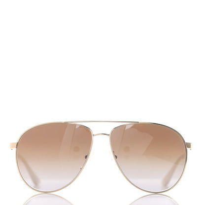 Prada Gradient Aviator Sunglasses SPR53Q White 2 of 7