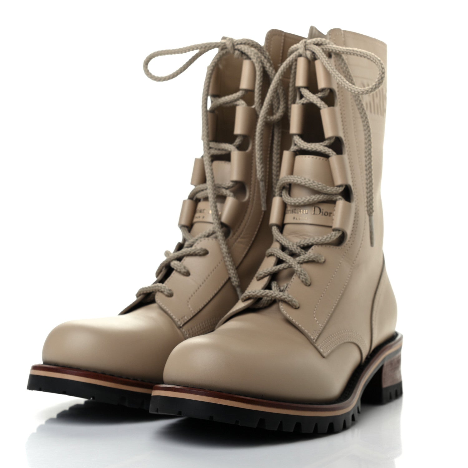 Christian Dior Calfskin Dior Quest 35mm Hiking Boots 37.5 Corde 3 of 7