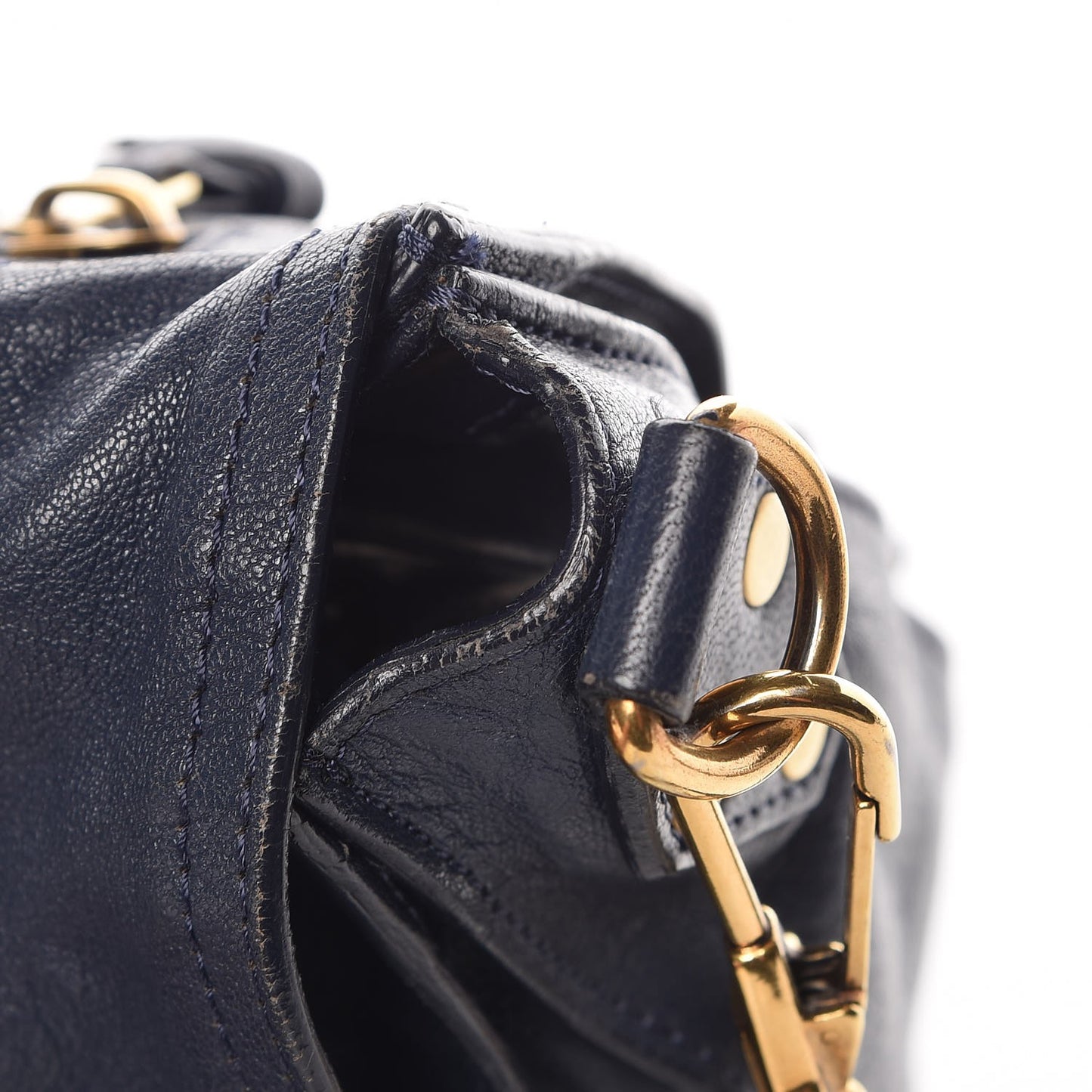 Lambskin Medium PS1 Satchel Midnight