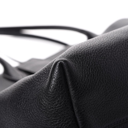 Prada Vitello Daino Side Zip Tote Black 14 of 14