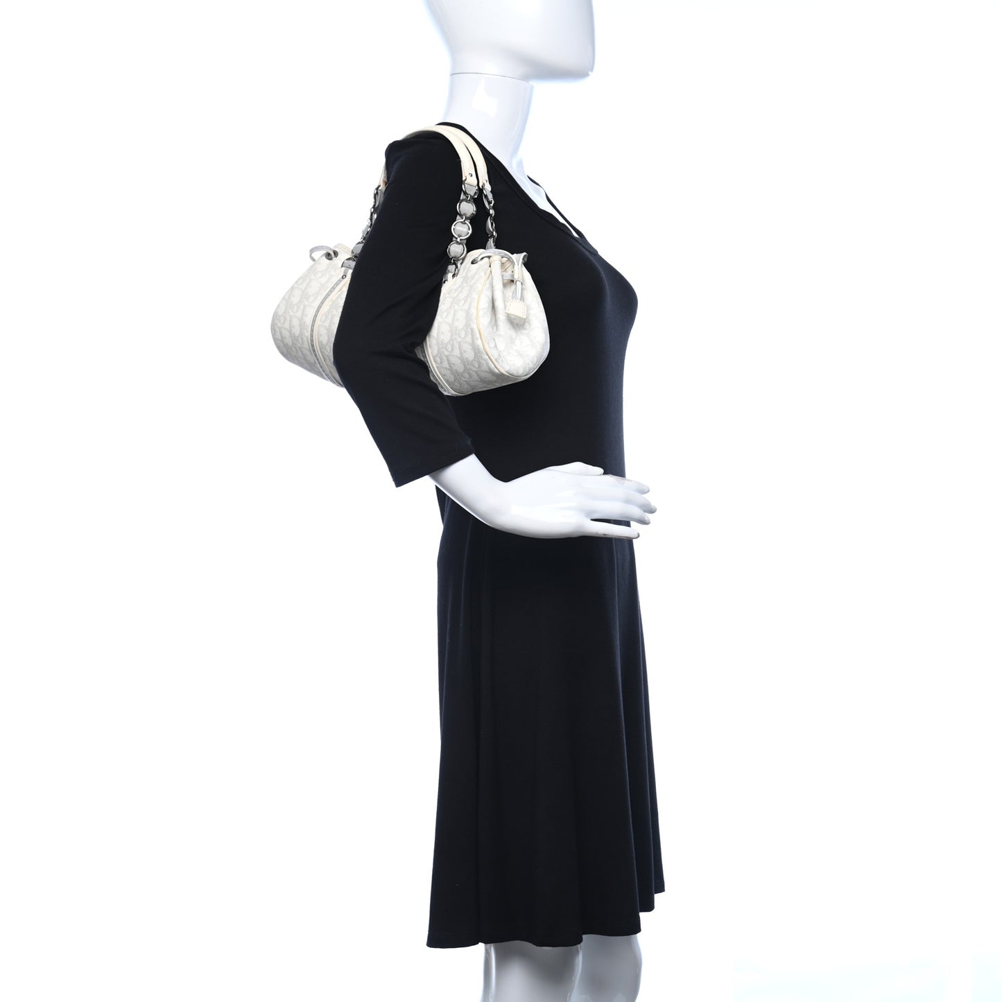 Monogram Romantique Trotter Bag Grey
