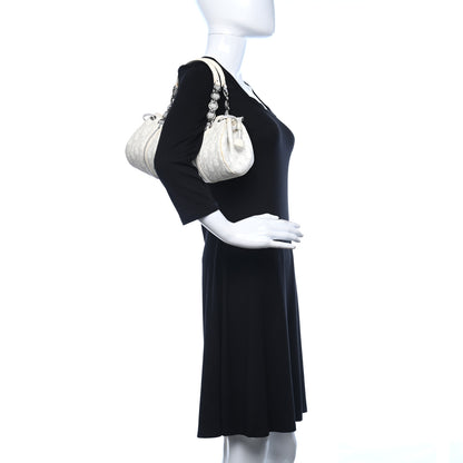 Christian Dior Monogram Romantique Trotter Bag Grey 2 of 14
