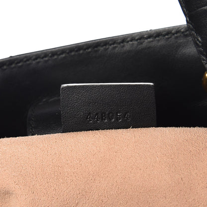 Gucci Calfskin Matelasse Small GG Marmont Tote Black 7 of 7