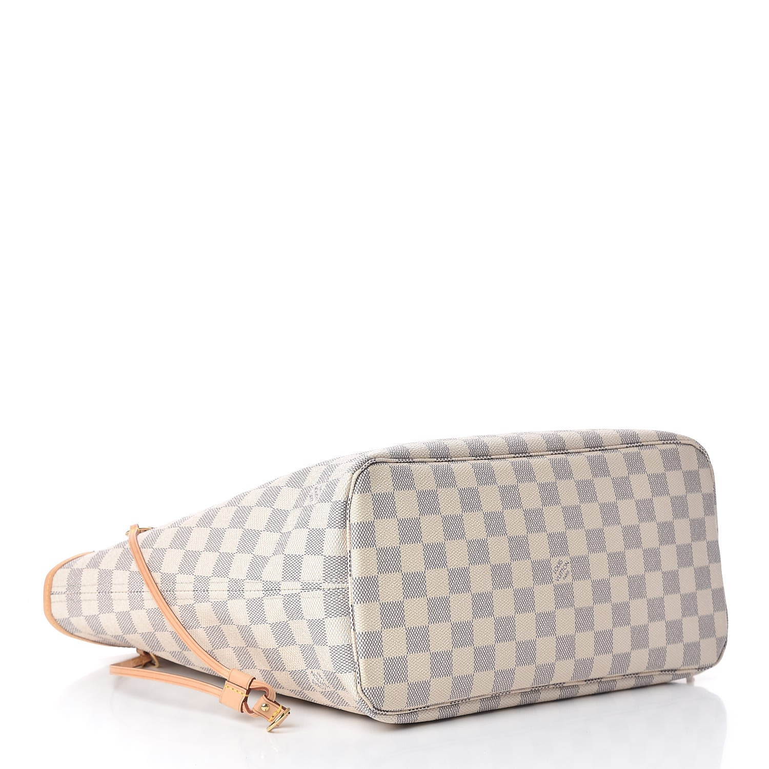 Louis Vuitton Damier Azur Neo Neverfull MM Rose Ballerine 5 of 14
