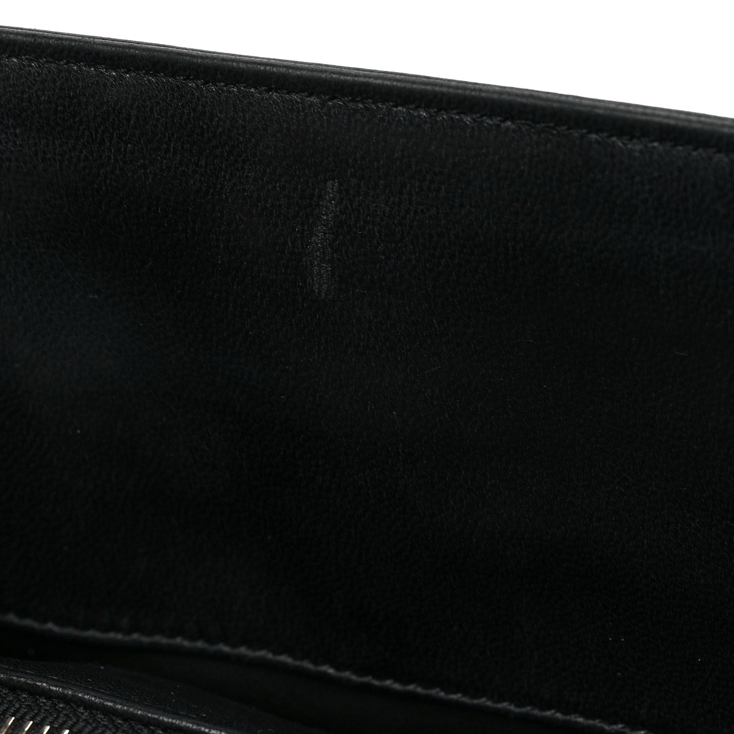 Lambskin Quilted Shoulder Bag Black