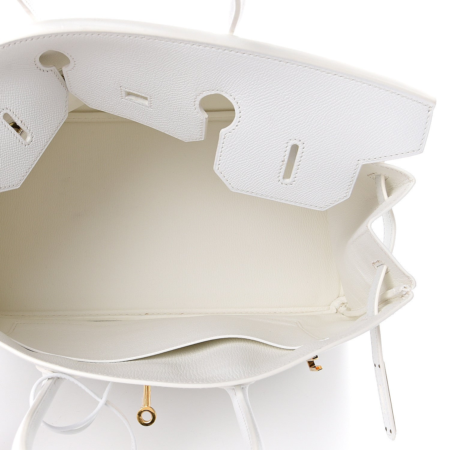 Hermes Epsom Birkin 35 White White 6 of 32