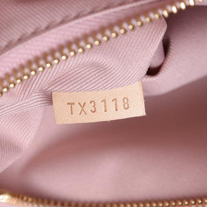 Louis Vuitton Damier Azur Graceful MM Rose Ballerine 6 of 9
