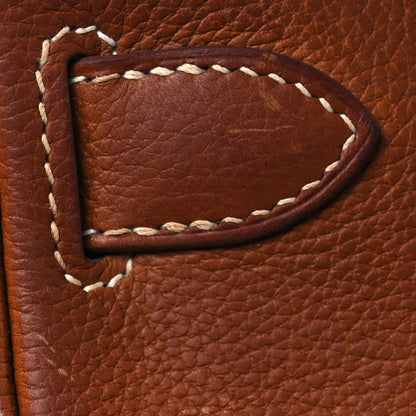 Hermes Natural Barenia Faubourg Hac A Dos PM Backpack Fauve 12 of 15
