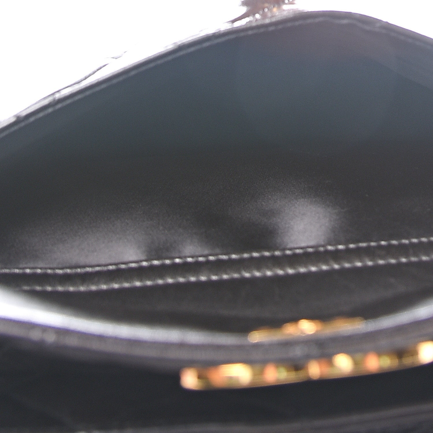 Chanel Lambskin Quilted CC Shoulder Bag Black 9 of 13