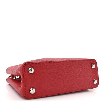 Louis Vuitton Taurillon Capucines BB Scarlet Red 4 of 15