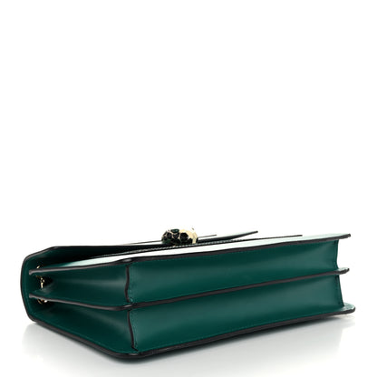 Bulgari Calfskin Serpenti Forever Shoulder Bag Emerald Green 5 of 11