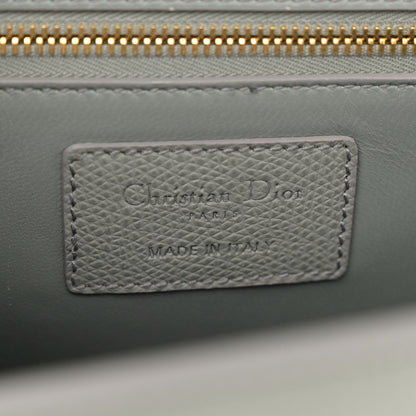 Christian Dior Ultra Matte Grained Calfskin 30 Montaigne Flap Bag Grey 6 of 10