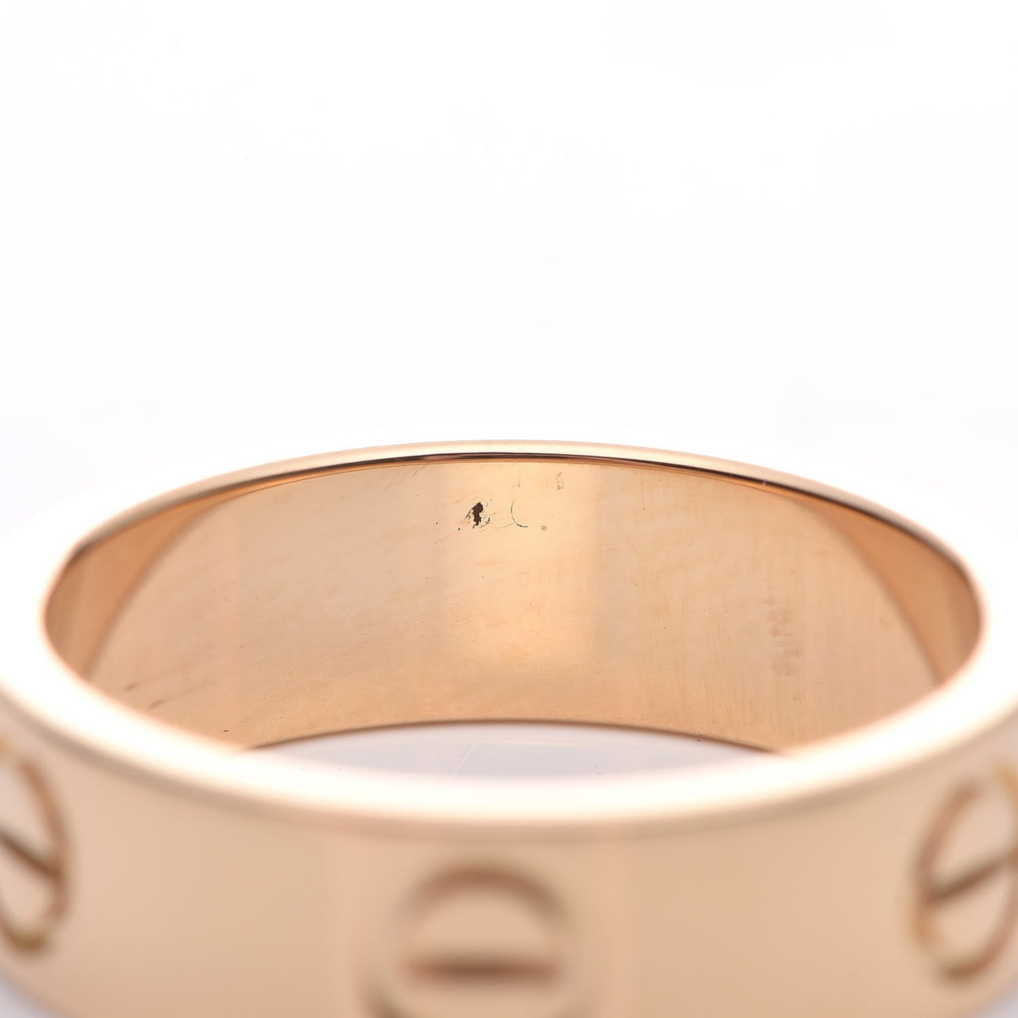 18K Yellow Gold 5.5mm LOVE Ring 52 6