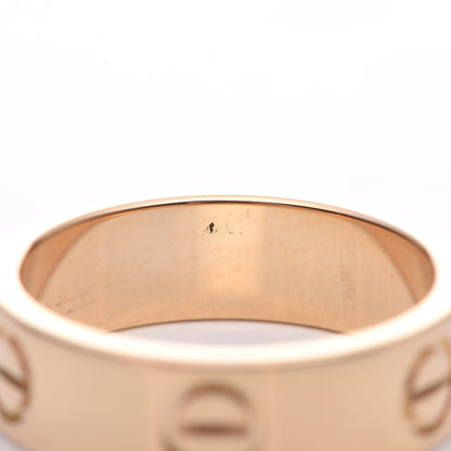 Cartier 18K Yellow Gold 5.5mm LOVE Ring 52 6 6 of 6