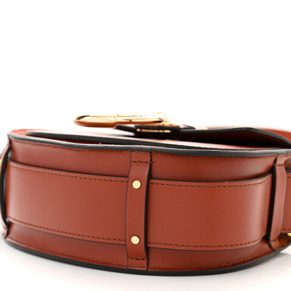 Chloe Calfskin Small Tess Bag Sepia Brown 10 of 10
