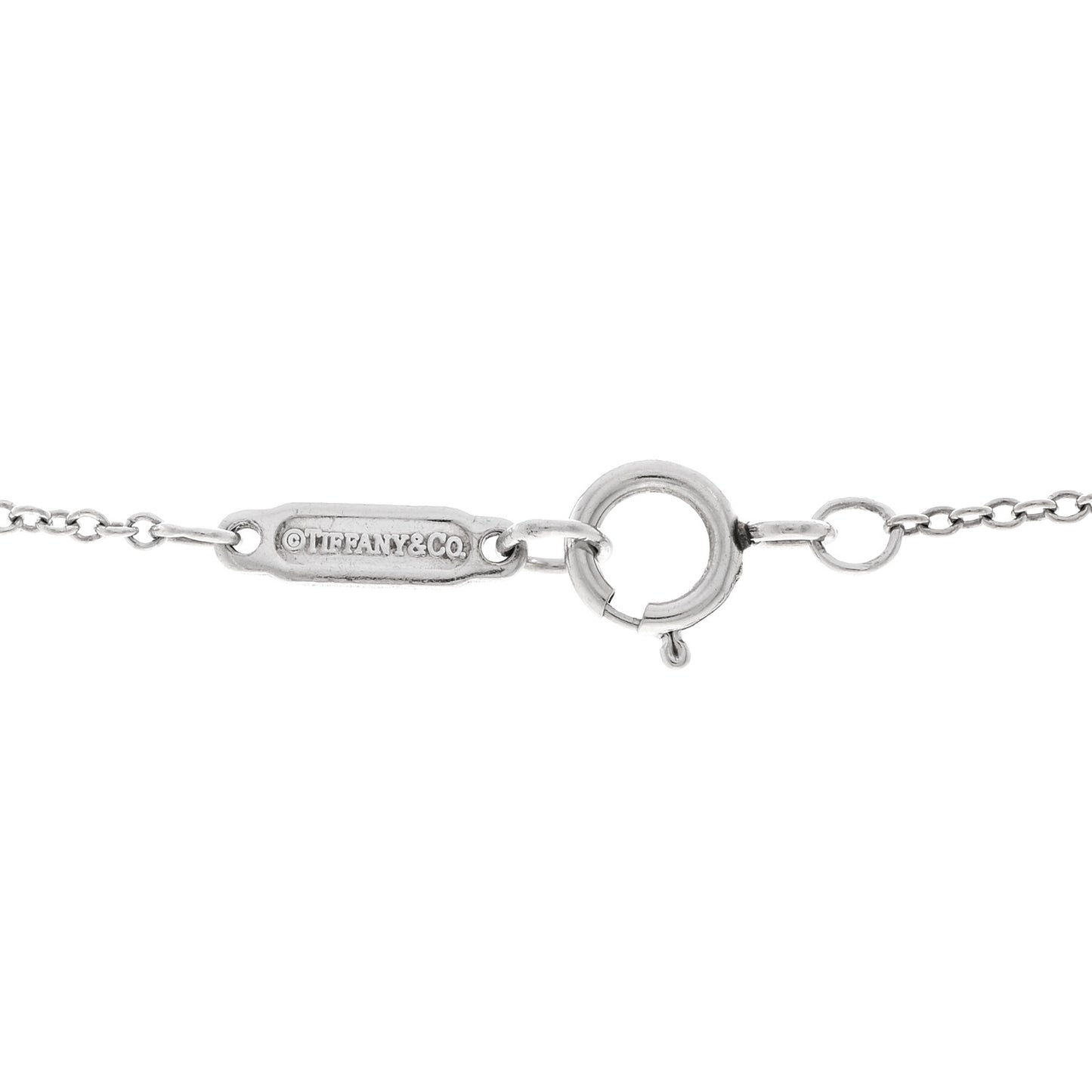 Platinum Diamond Medium Cross Pendant Necklace
