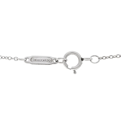 Tiffany Platinum Diamond Medium Cross Pendant Necklace 5 of 5