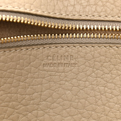Celine Crisped Calfskin Small Tie Knot Tote Light Taupe 7 of 17