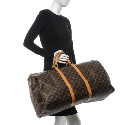 Louis Vuitton Monogram Keepall Bandouliere 60 2 of 16