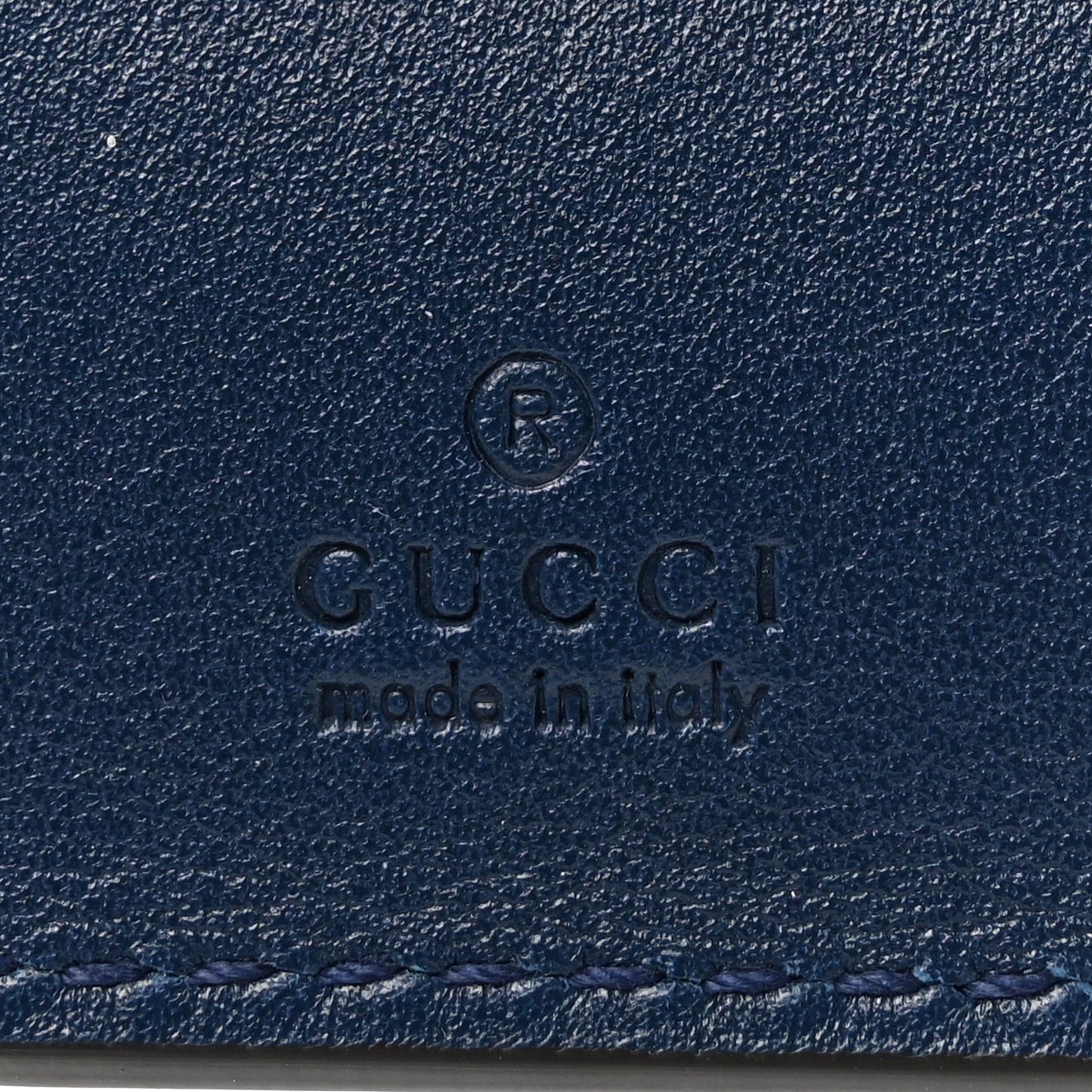 X MLB Guccissima Signature NY Yankees Embroidered Bi-Fold Wallet Royale Ivory