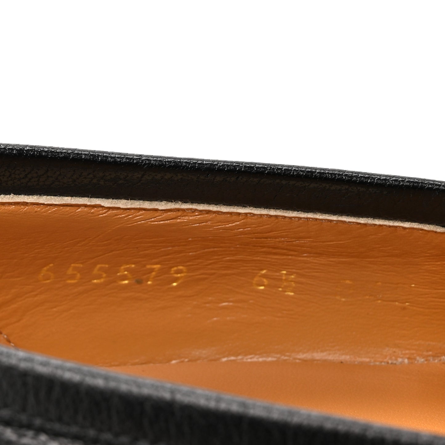 Goatskin Web Mens Horsebit Loafers 6.5 Black