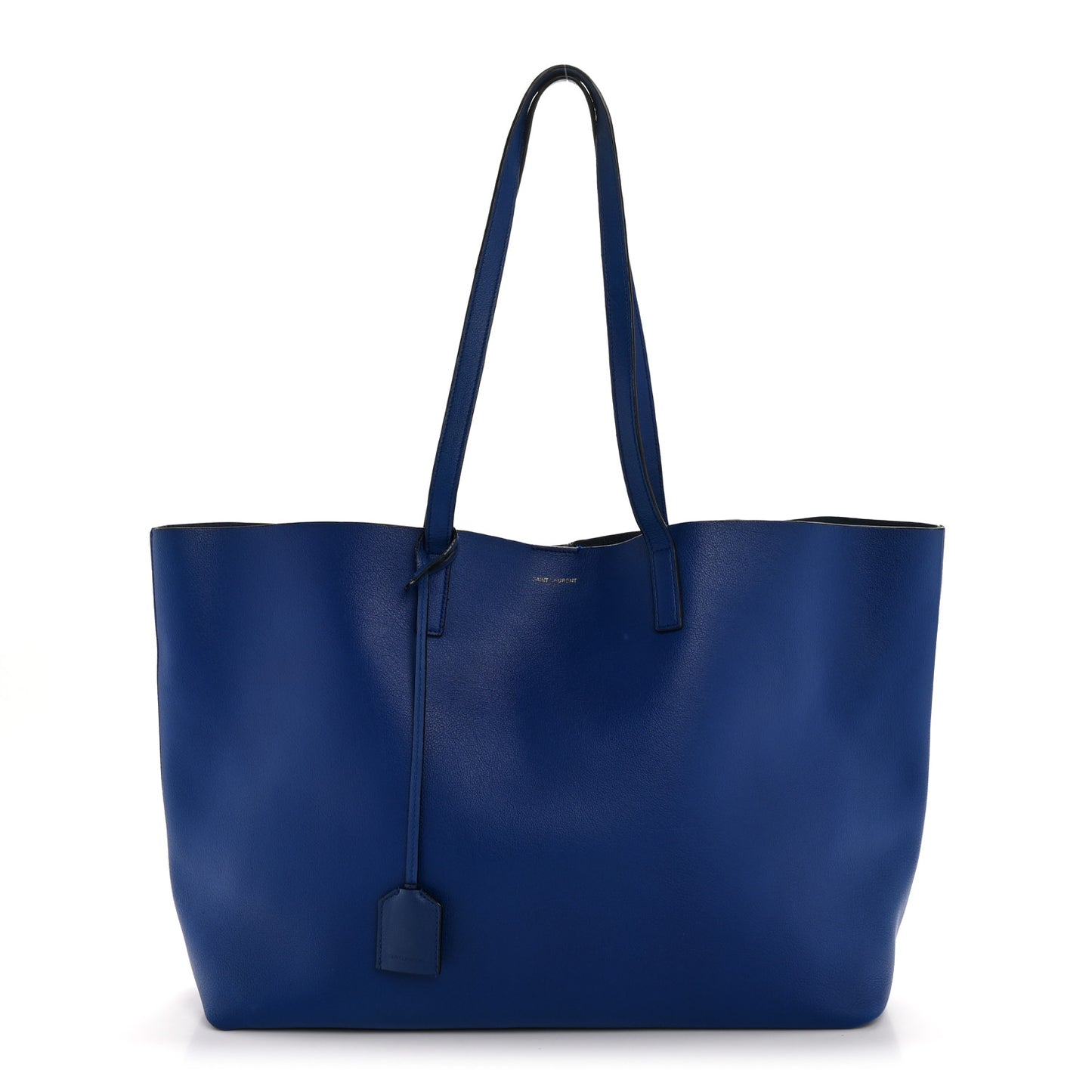 Calfskin Large Shopping Tote Ultramarine