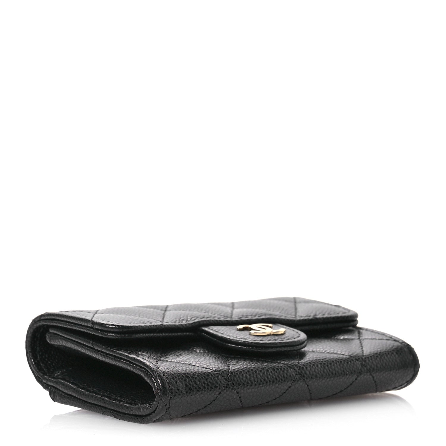 Chanel Lambskin Quilted Jewelry Case Black 8 of 16