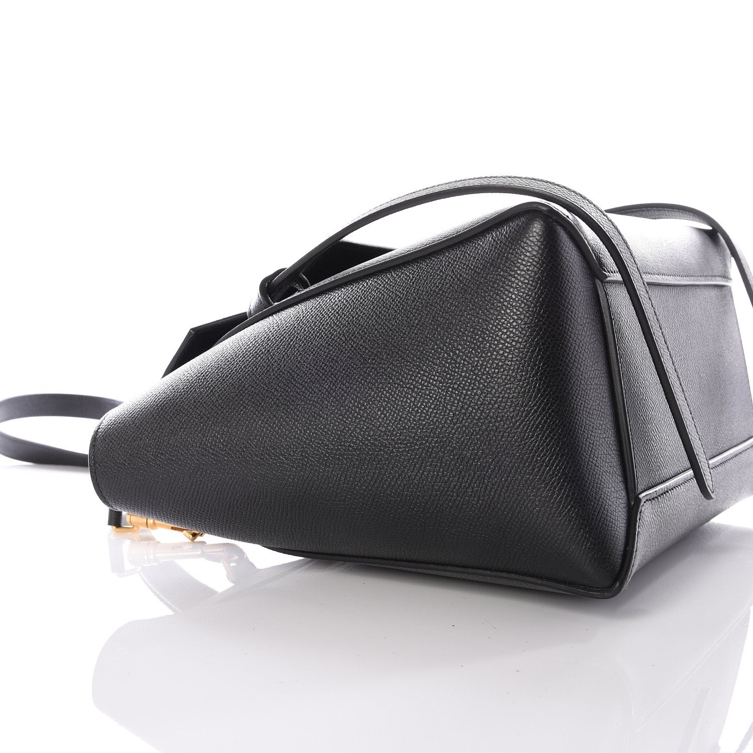 Celine Grained Calfskin Micro Belt Bag Black 7 of 9