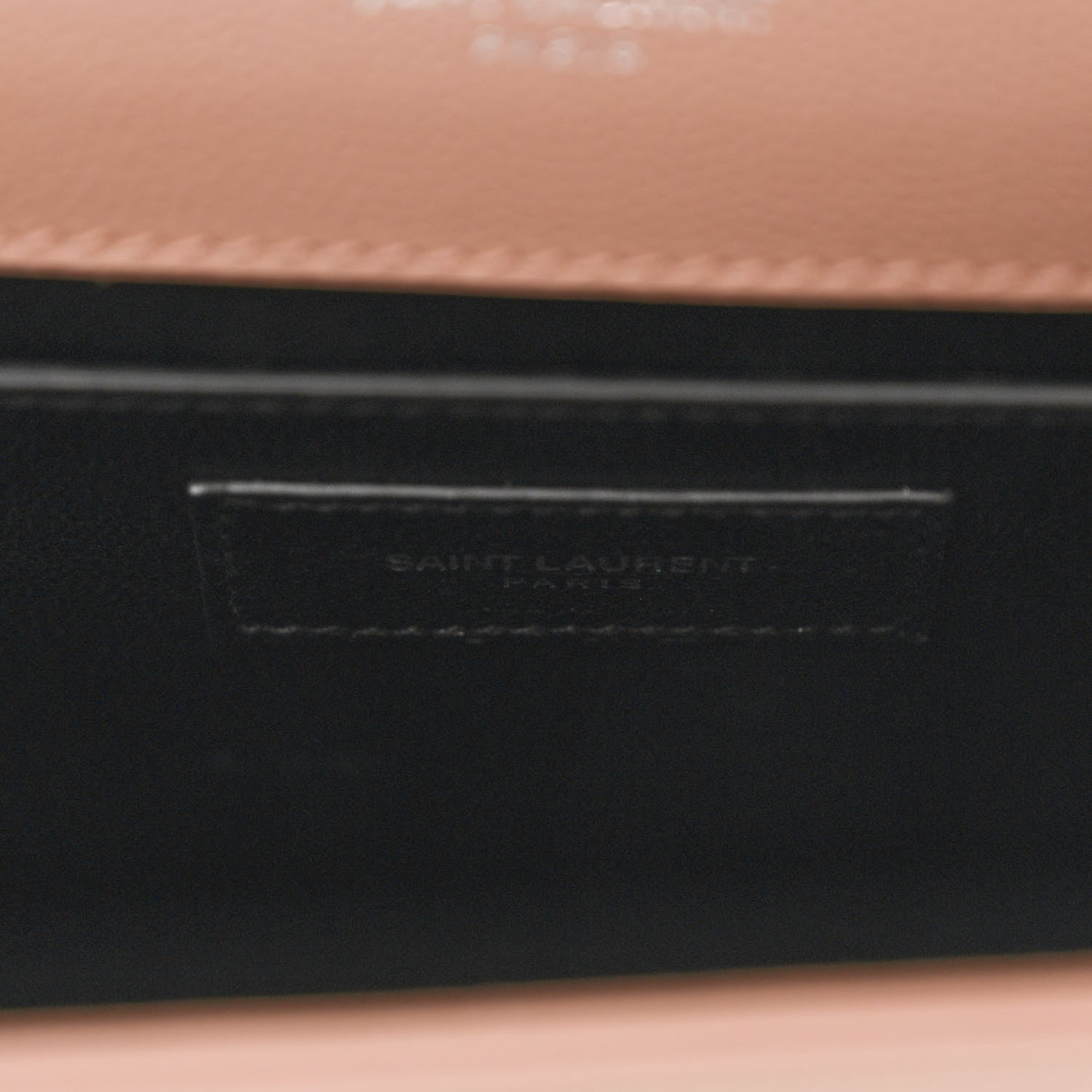Saint Laurent Grain De Poudre Medium Classic Monogram Kate Tassel Satchel Pale Blush 6 of 11