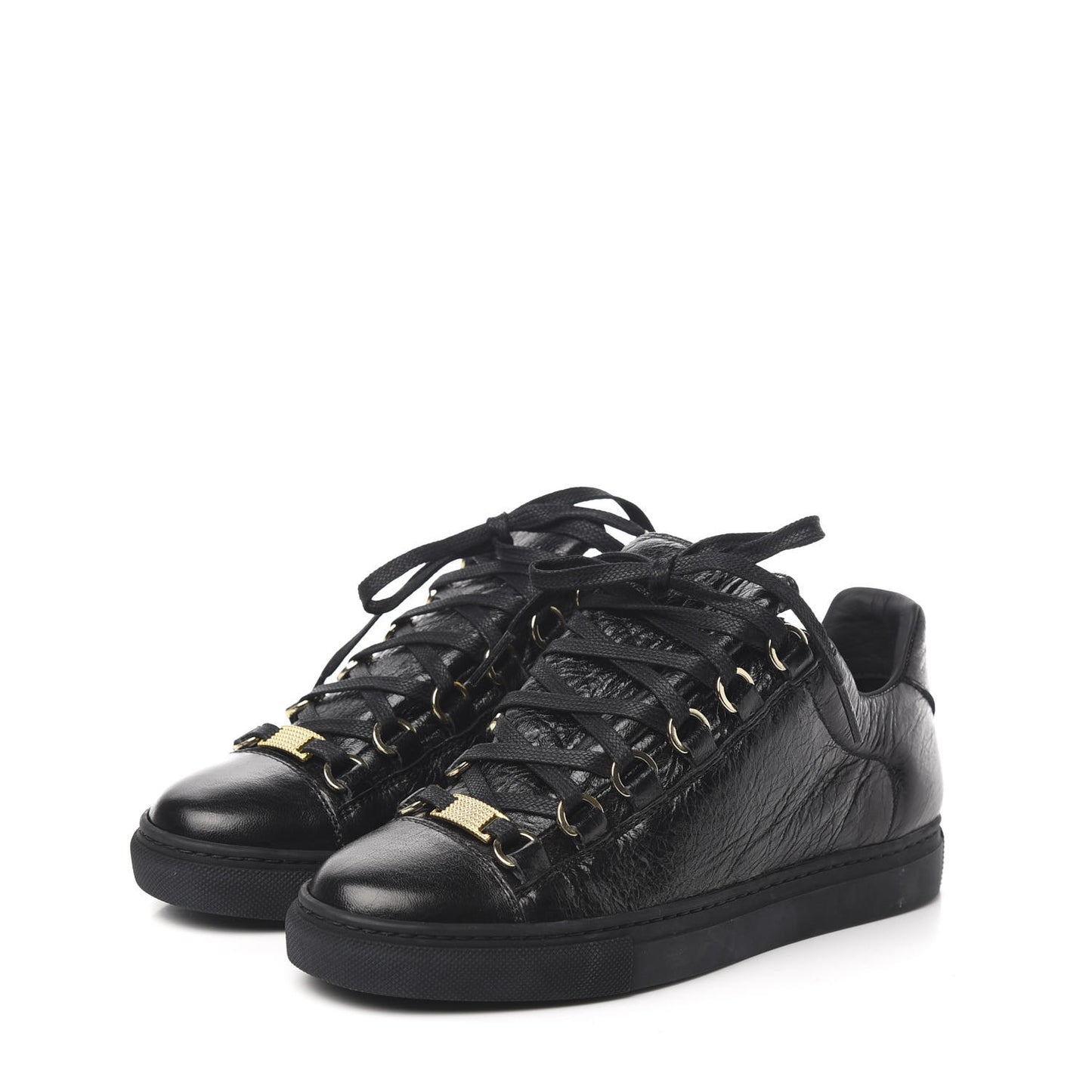 Agneau Arena Womens Low Top Sneakers 35 Black
