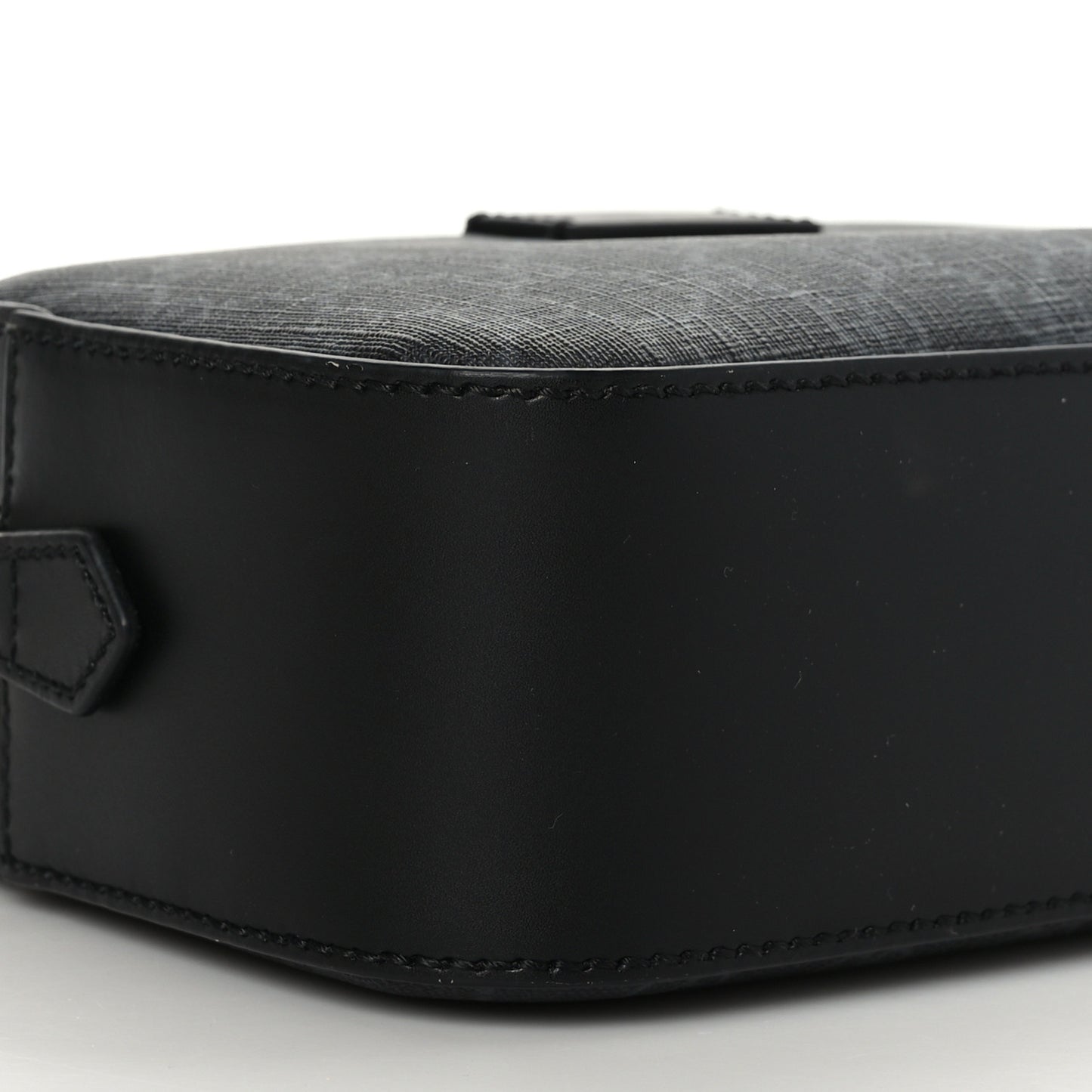 GG Supreme Monogram Web Shoulder Bag Black Grey