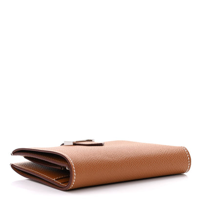 Hermes Epsom Bearn Compact Wallet Gold 4 of 12