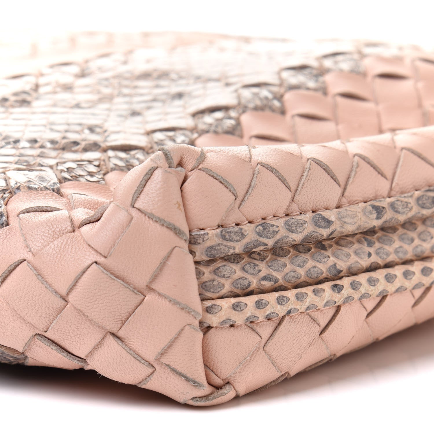 Bottega Veneta Nappa Intrecciato Ayers Crossbody Pillow Messenger Flamingo 9 of 9