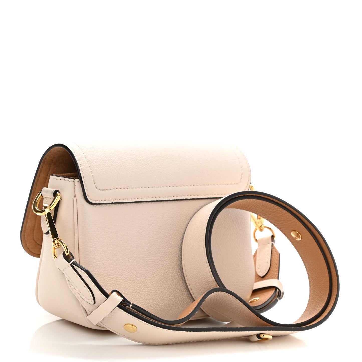 Grained Calfskin Lockme Tender Quartz