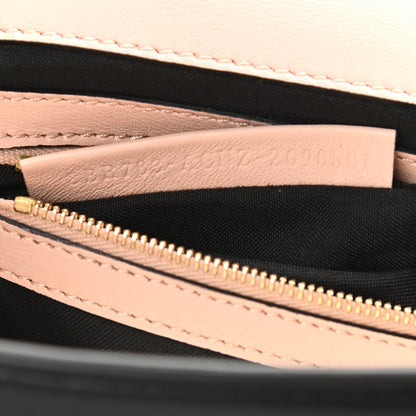 Fendi Nappa Apolo Bi-Color Chain Baguette Rosa Quarzo Black 7 of 9