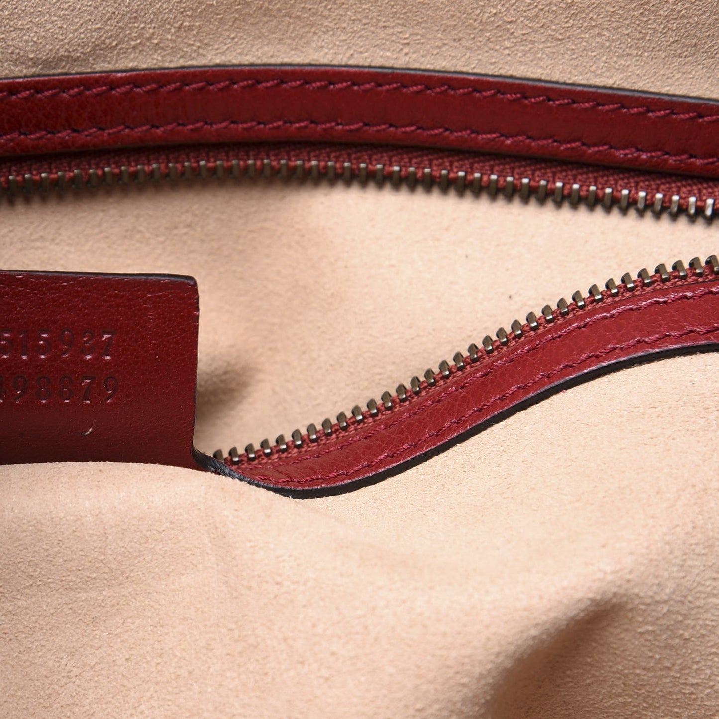 Calfskin Large Re(Belle) Top Handle Bag Red