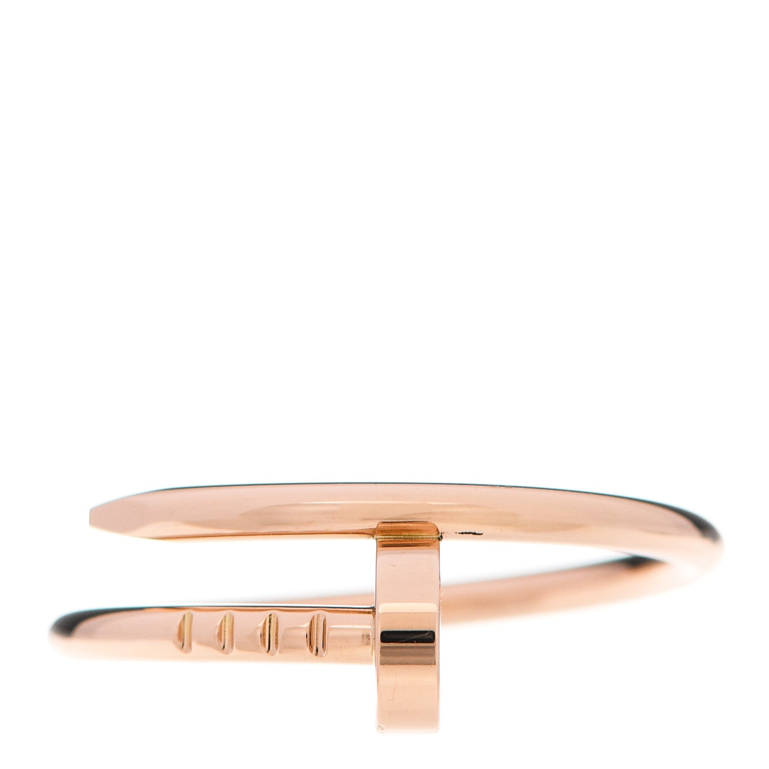 Cartier 18K Pink Gold Small Juste Un Clou Ring 54 6.75 1 of 4