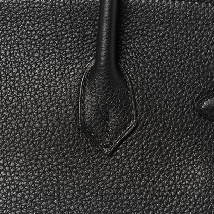 Hermes Togo Birkin 25 Black 10 of 35