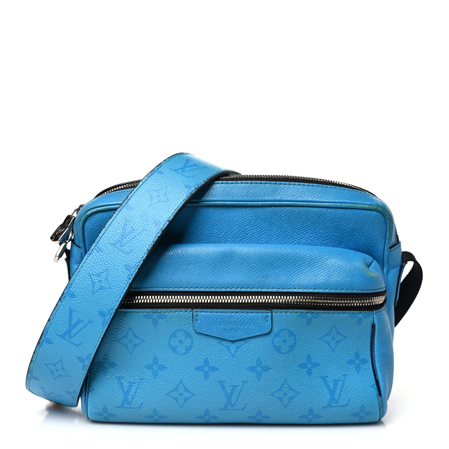Louis Vuitton Taigarama Outdoor Messenger Blue Lagoon 1 of 11
