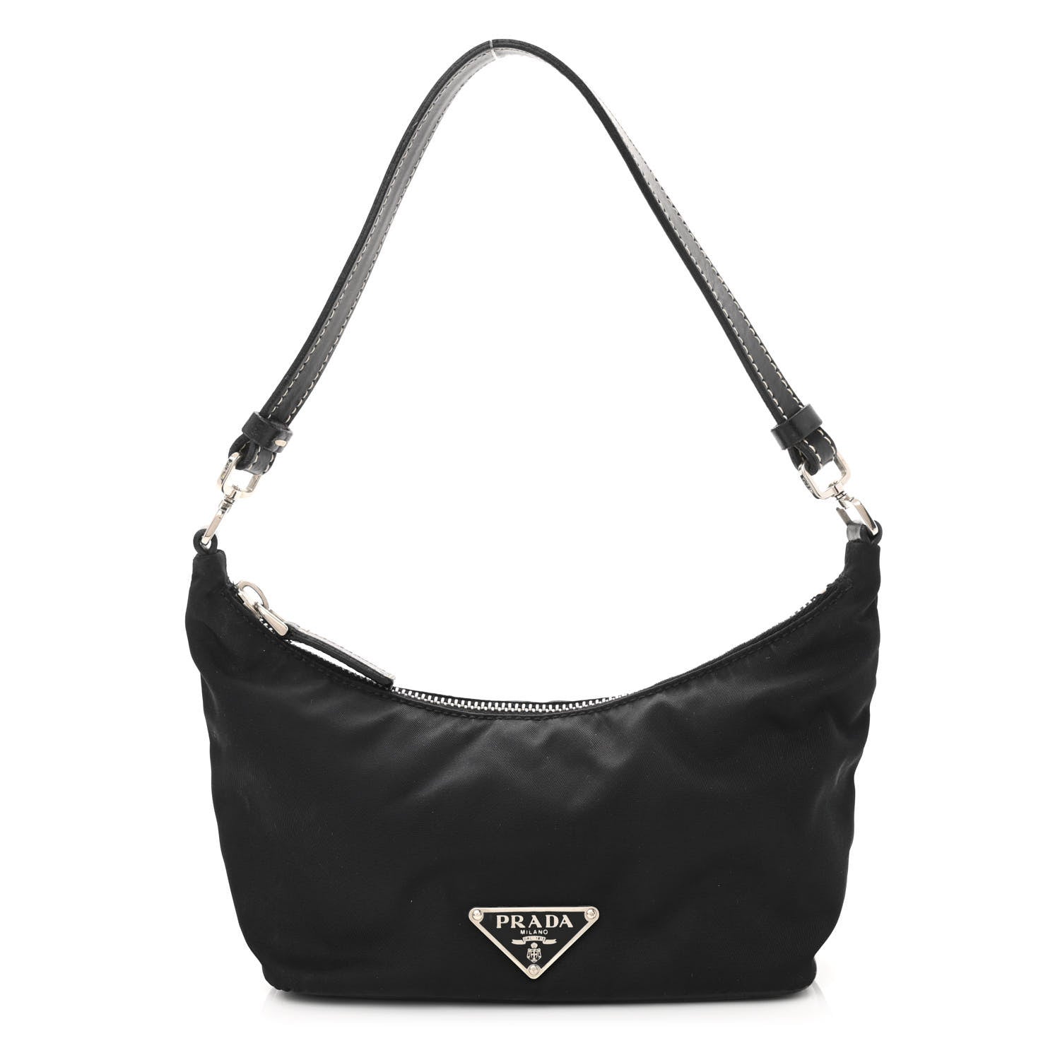 Prada Tessuto Sirio Pochette Black 1 of 10