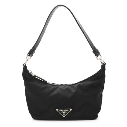 Prada Tessuto Sirio Pochette Black 1 of 10