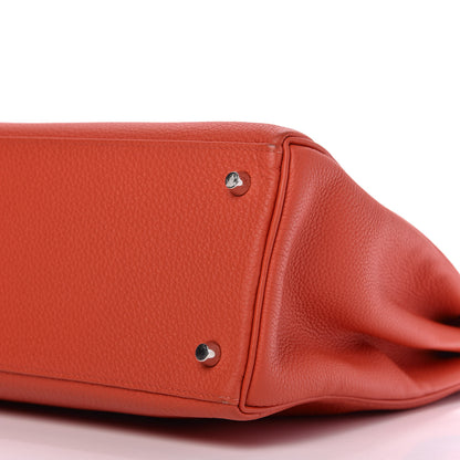 Hermes Togo Kelly Retourne 35 Capucine 7 of 10