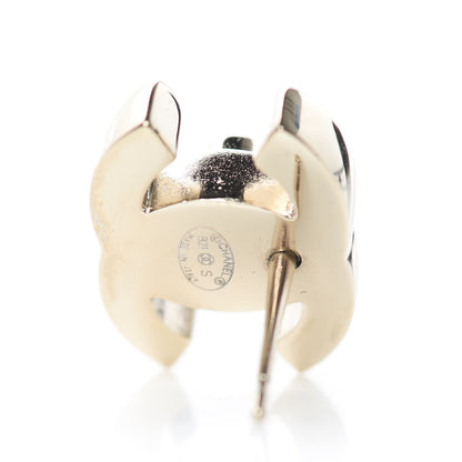 Chanel Metal CC Turnlock Earrings Gold 4 of 5