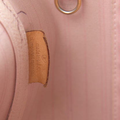 Louis Vuitton Damier Azur Neo Neverfull MM Rose Ballerine 7 of 24