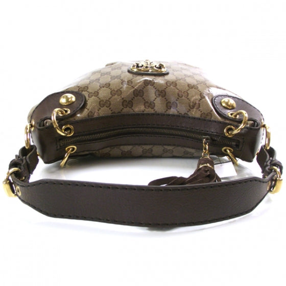 Gucci Crystal Babouska Shoulder Bag Ebony 5 of 12