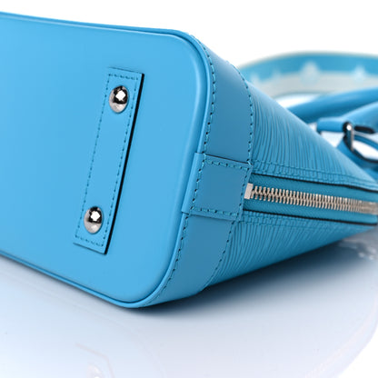 Louis Vuitton Epi Jacquard Alma BB Turquoise 7 of 7