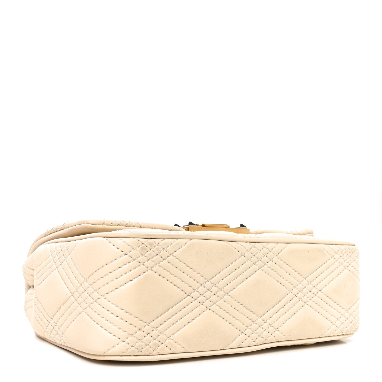 Valentino Garavani Nappa Quiltie 67 Medium Shoulder Bag Ivory 4 of 9